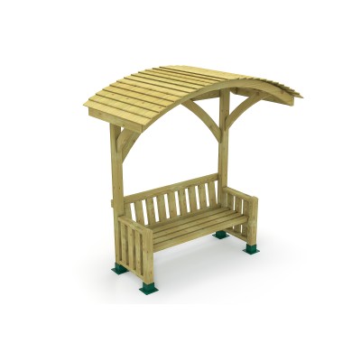 14 PB Yay Çatılı Pergola